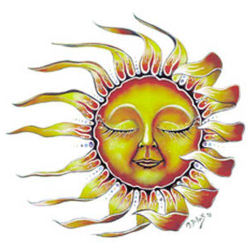 blowing sun clip art